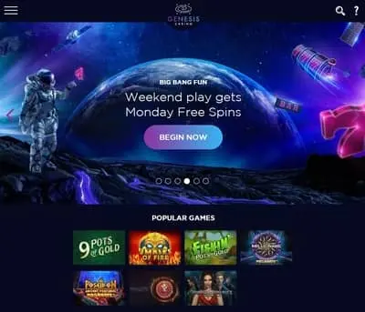 موقع كازينو جينيسيس Genesis اون لاين
