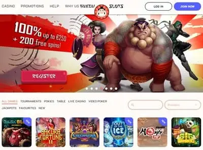 مراجعة Banzai Slots