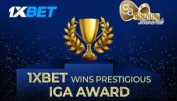 حصول 1xbet على جائزة أفضل منصة للرهان الرياضي